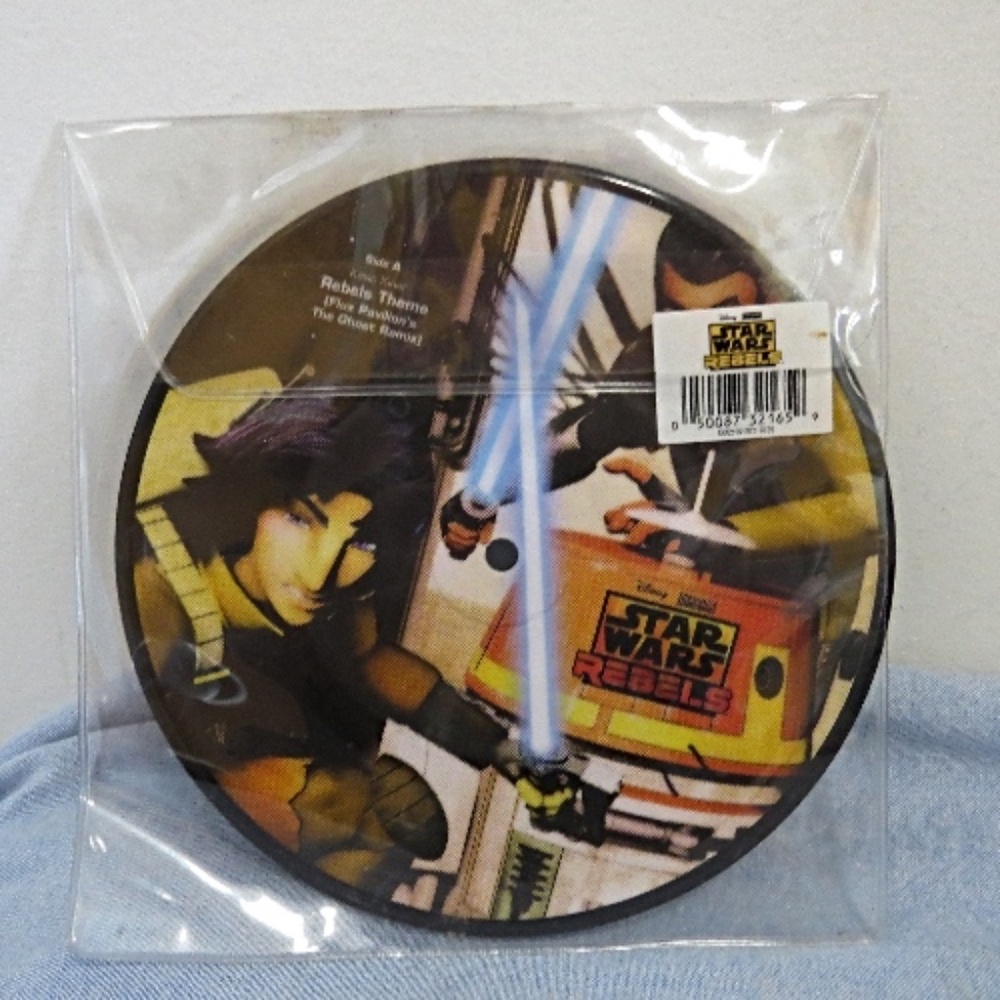 Star Wars Rebels Theme 45 RPM Record Picture Disc Limited Edition